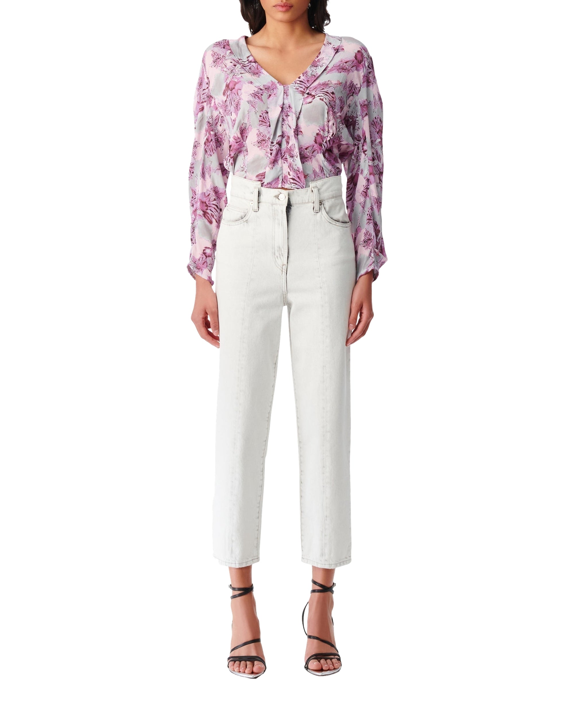 Keoli mom jeans - Light Grey