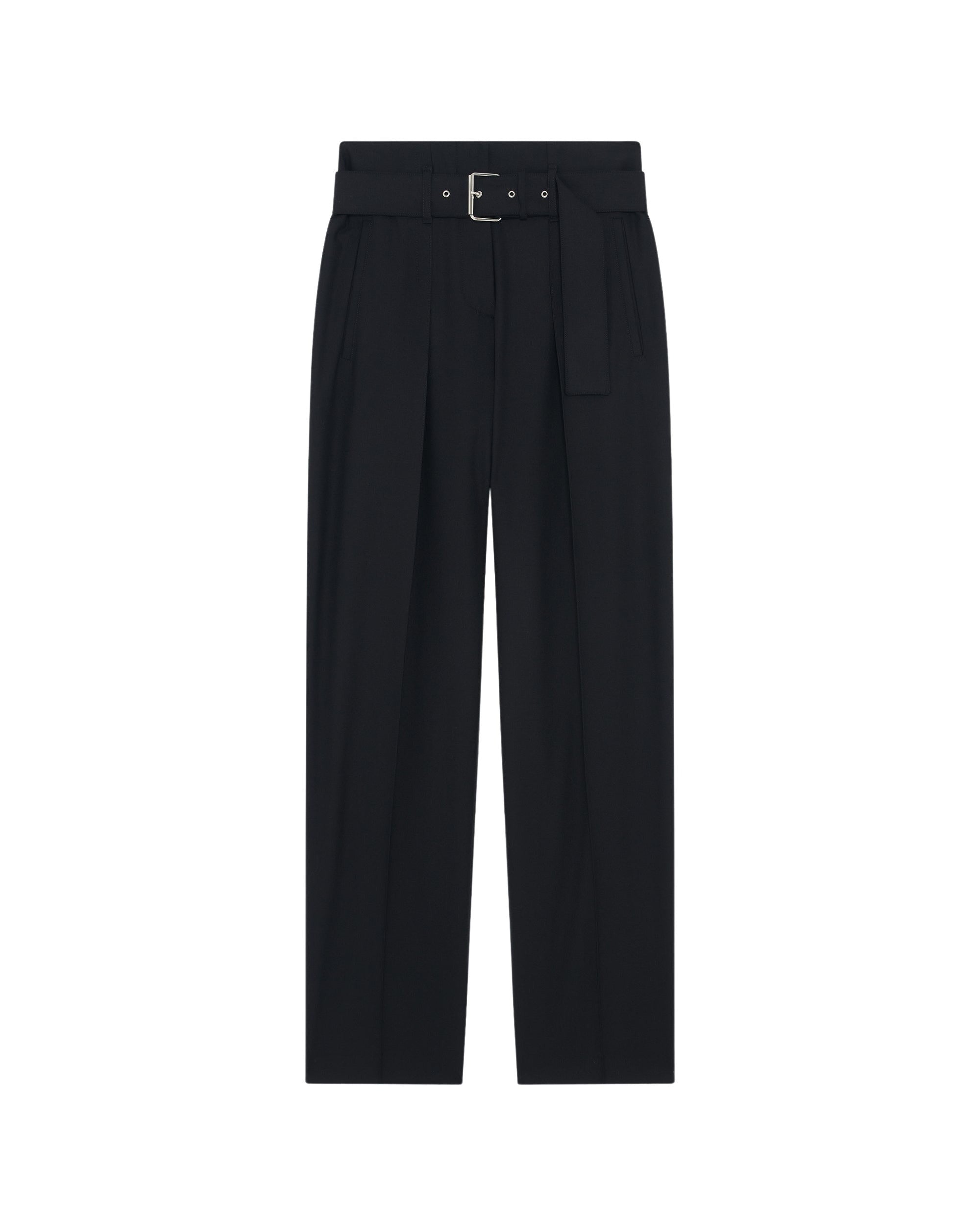 Benet wool trousers - Black
