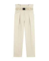Colinea trousers in linen mix - Natural