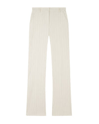 Estella tailored trousers - Off White & Black