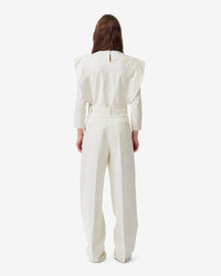 Fabian tailored trousers - Ecru
