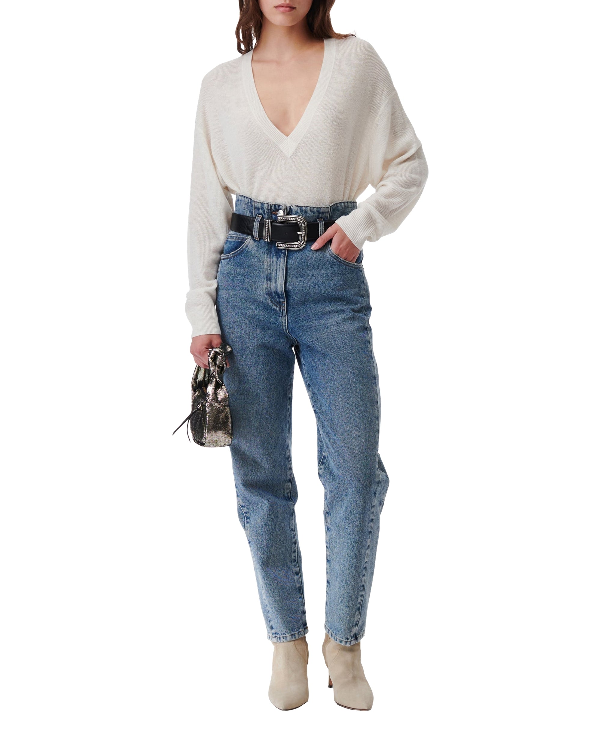 Harold Trousers - Mid Blue Used