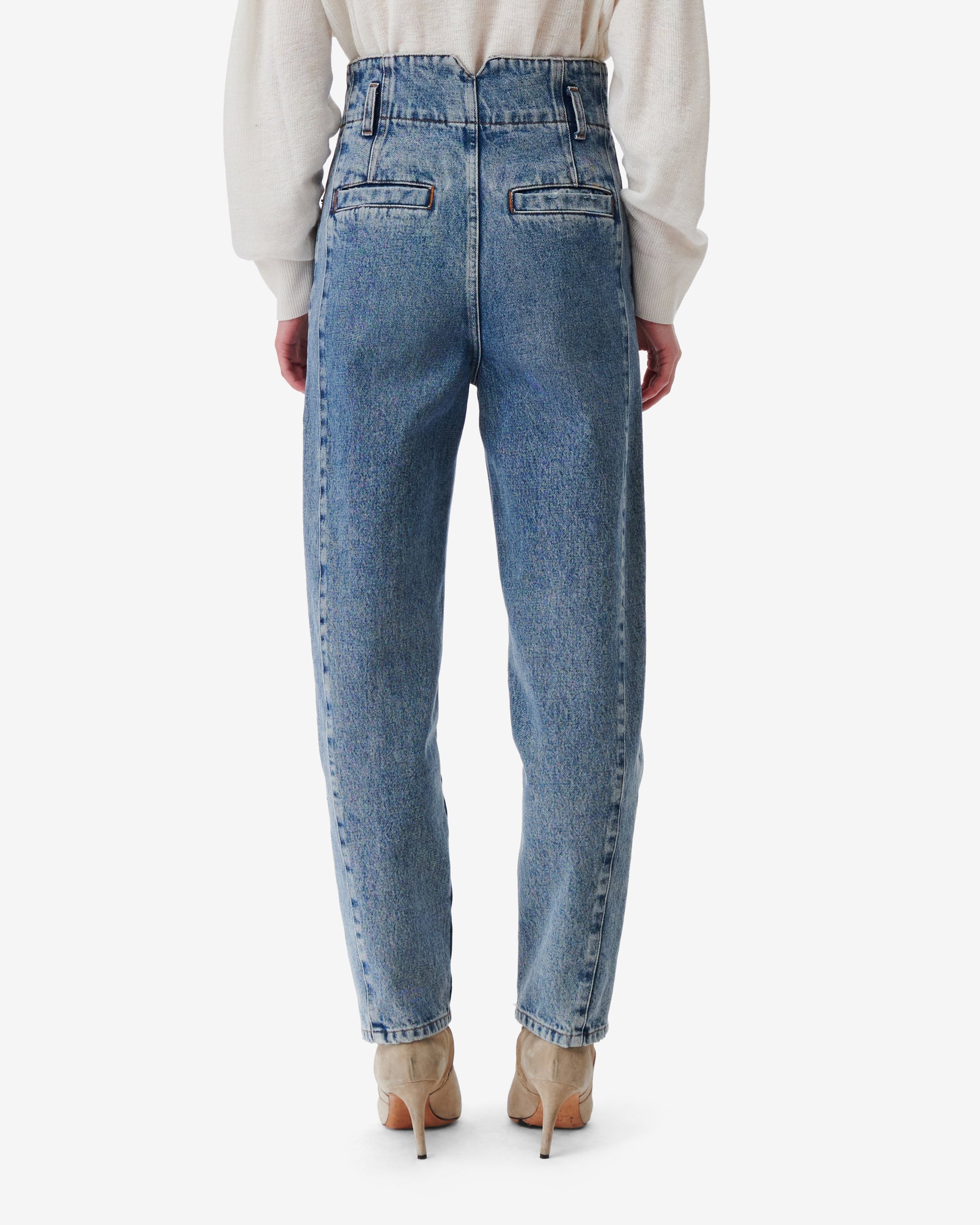 Harold Trousers - Mid Blue Used