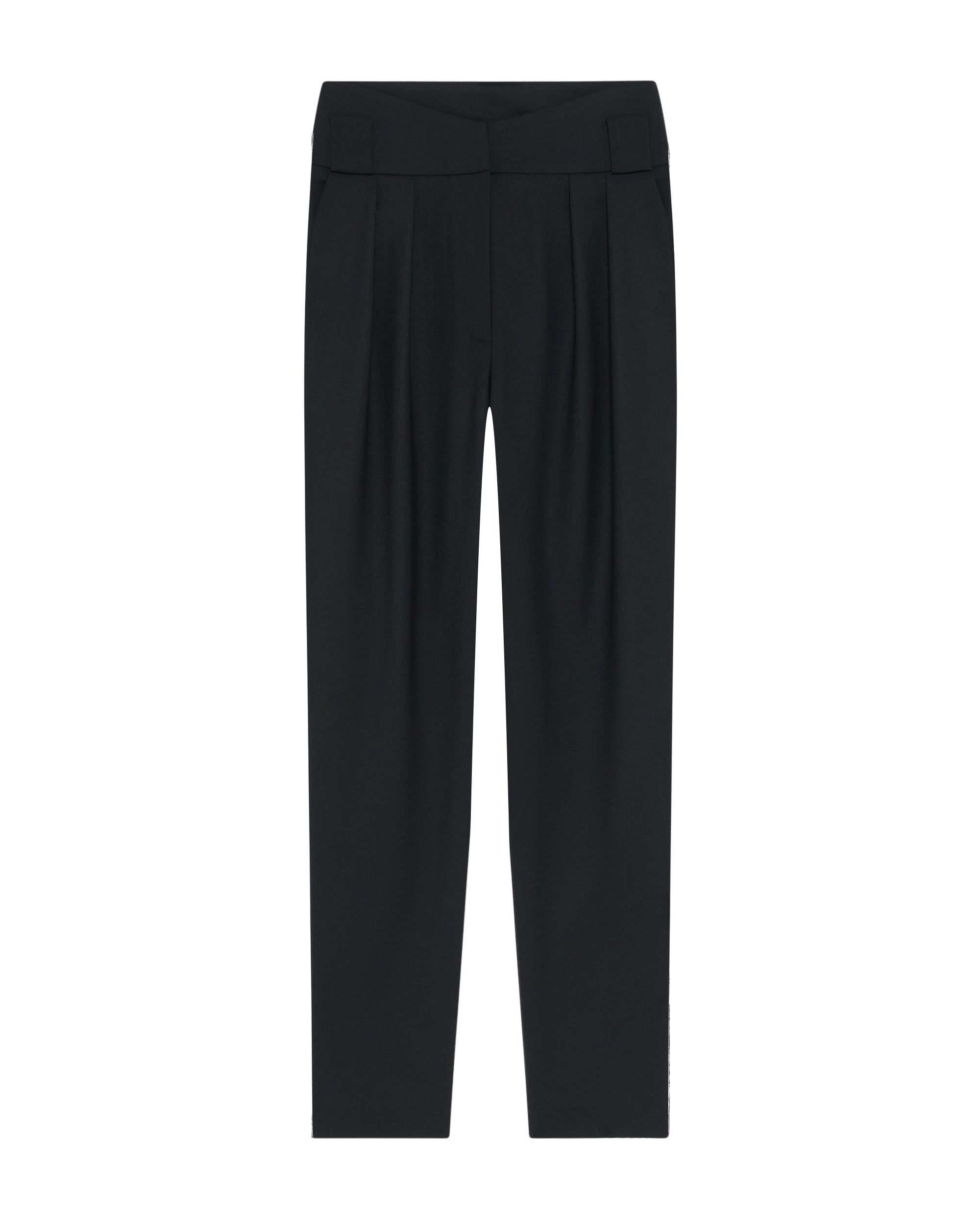 Ijonac wool trousers - Black