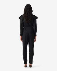 Ijonac wool trousers - Black