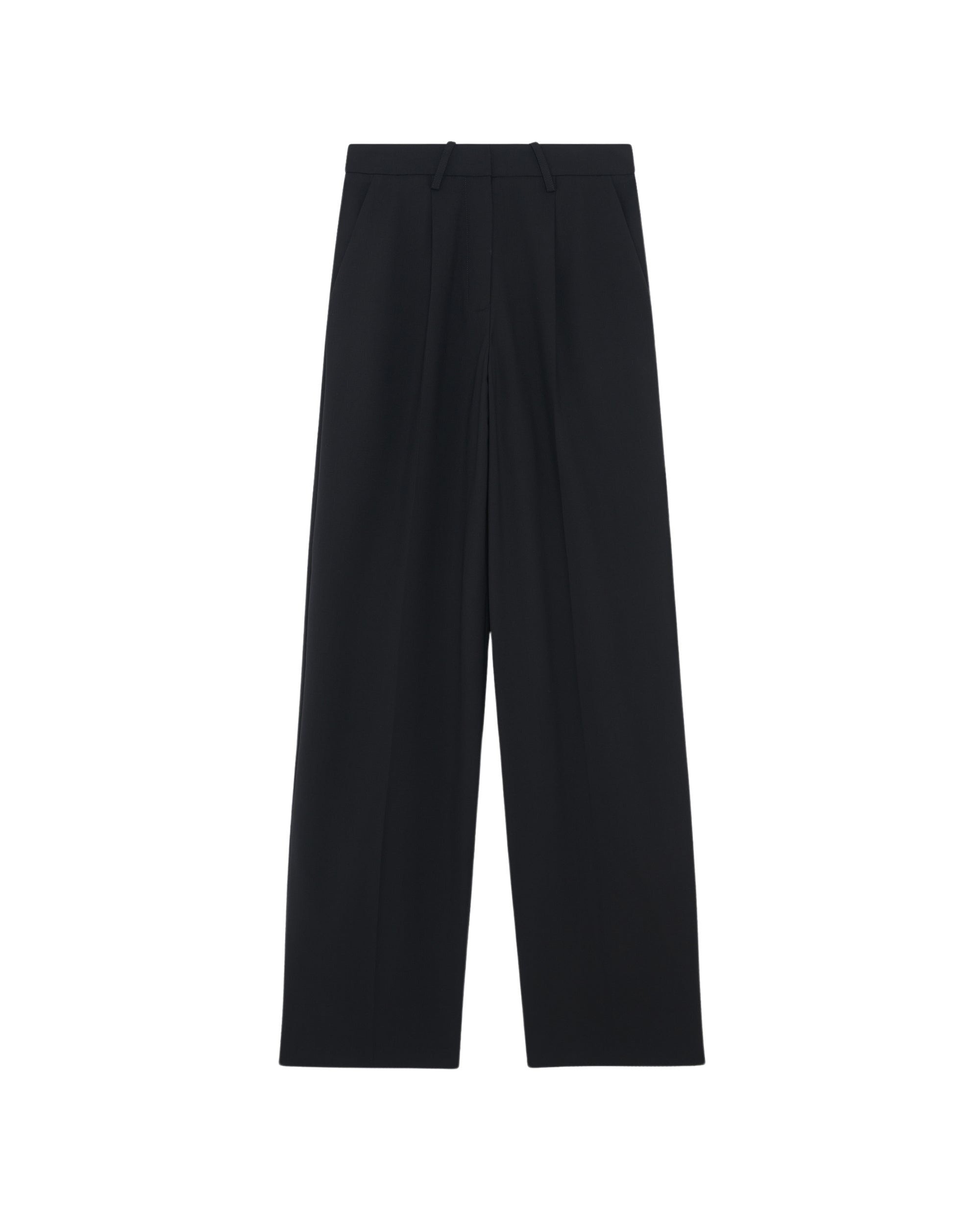 Isaline wool trousers - Black