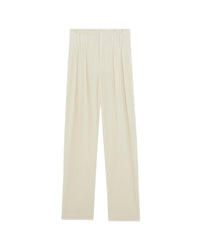 Jake high-waisted trousers - Ecru