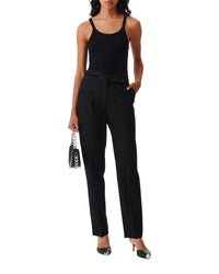 Luada wool trousers - Black