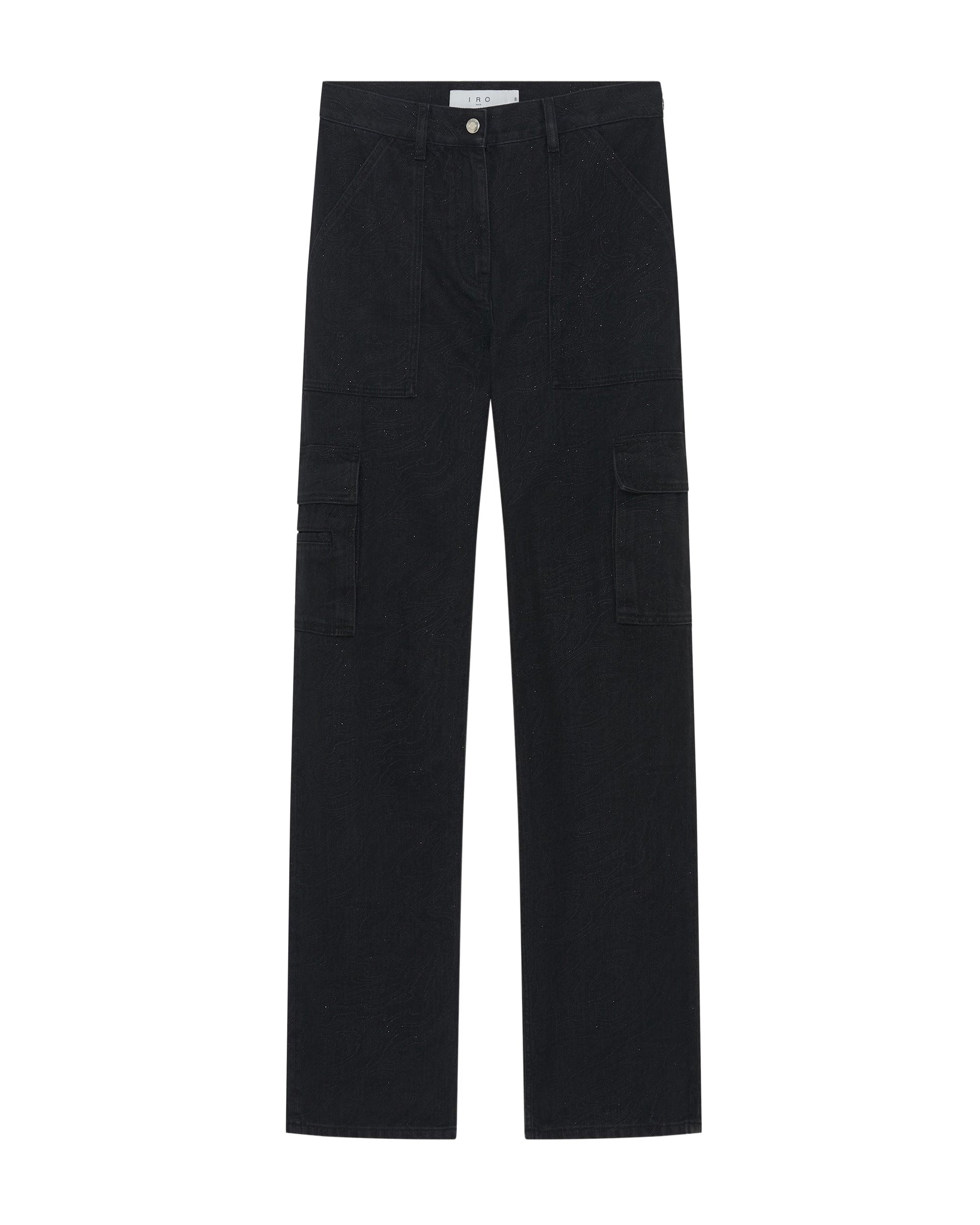 Mait Trousers - Black & Strass