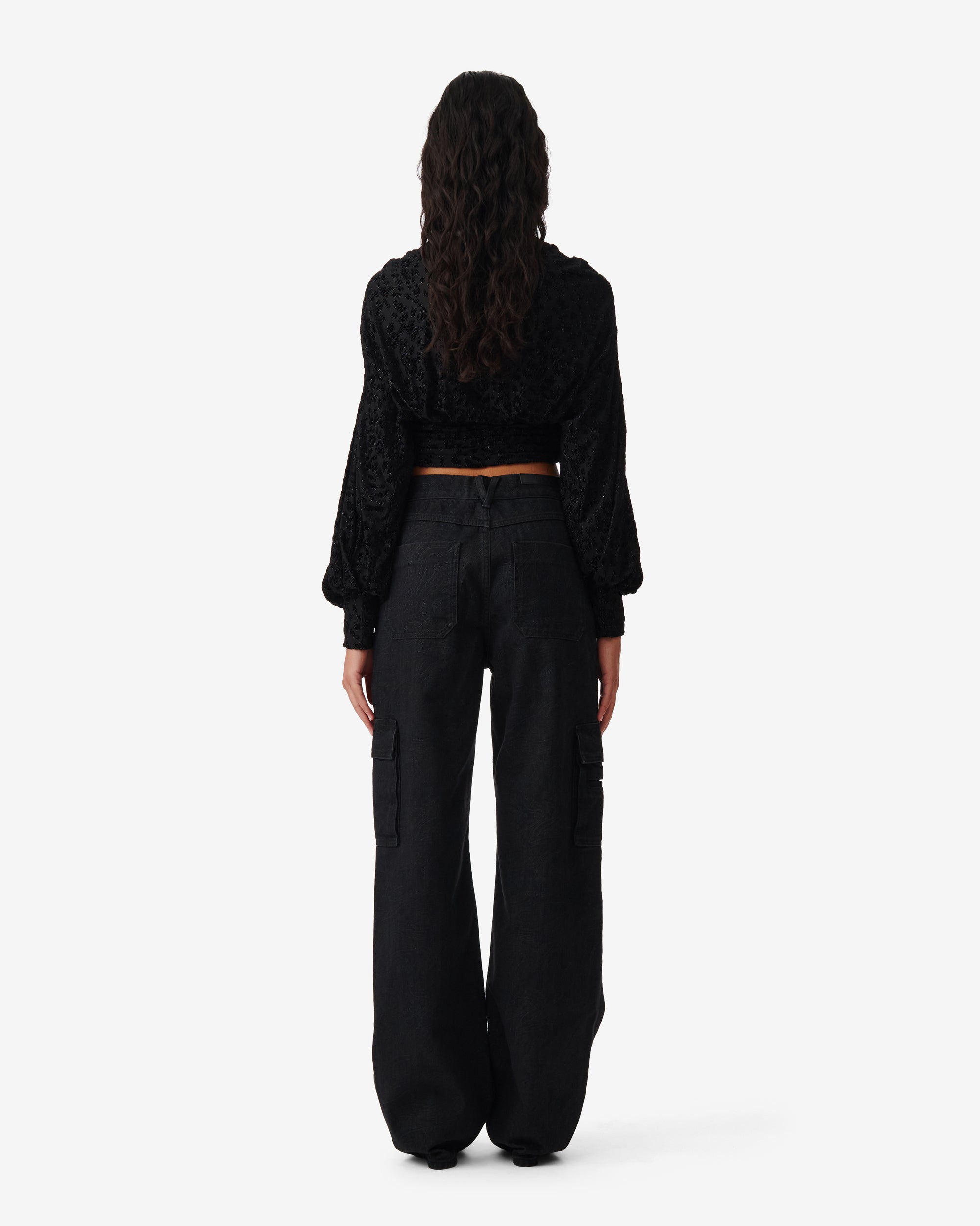 Mait Trousers - Black & Strass