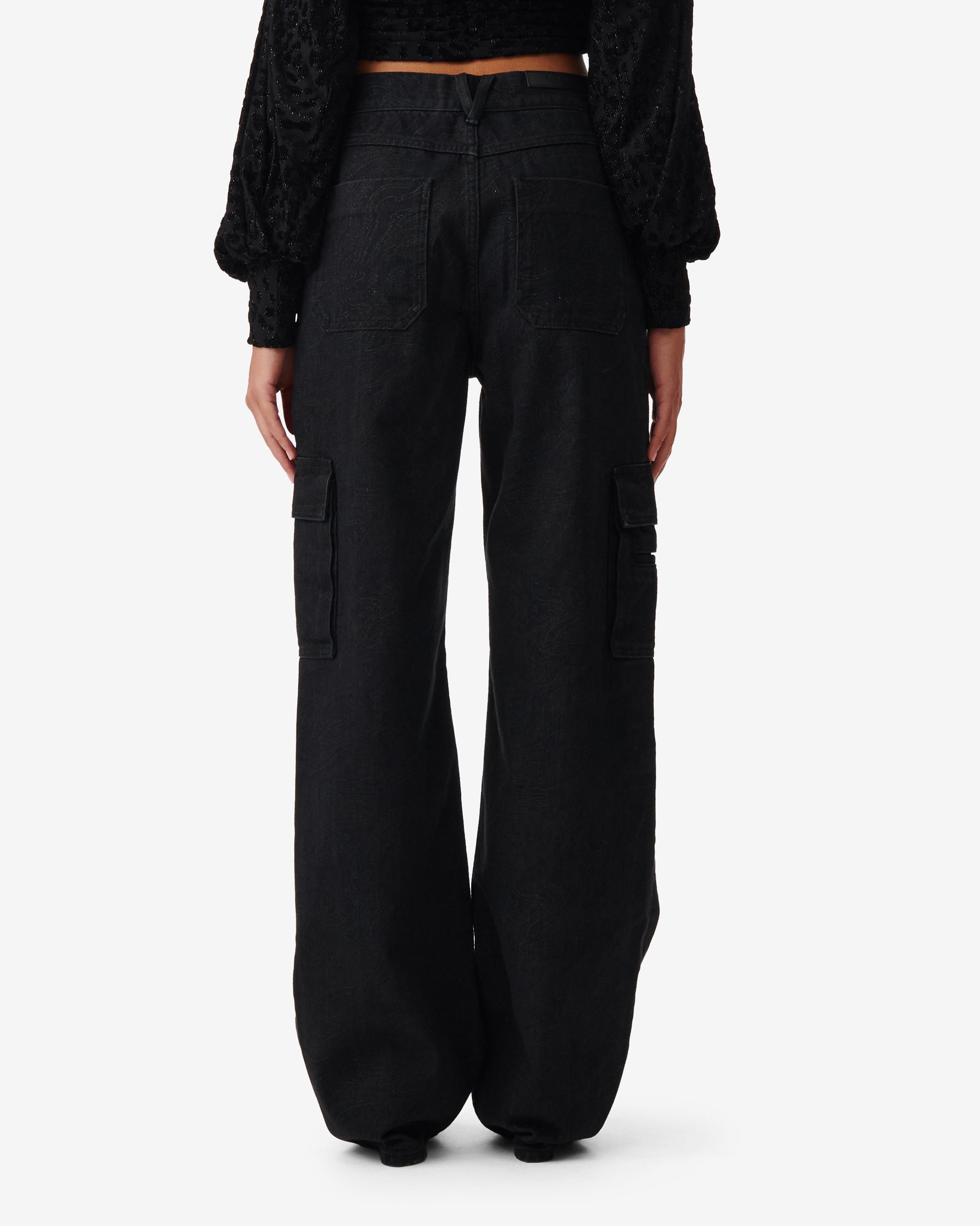 Mait Trousers - Black & Strass