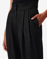 Marona trousers - Shiny Black