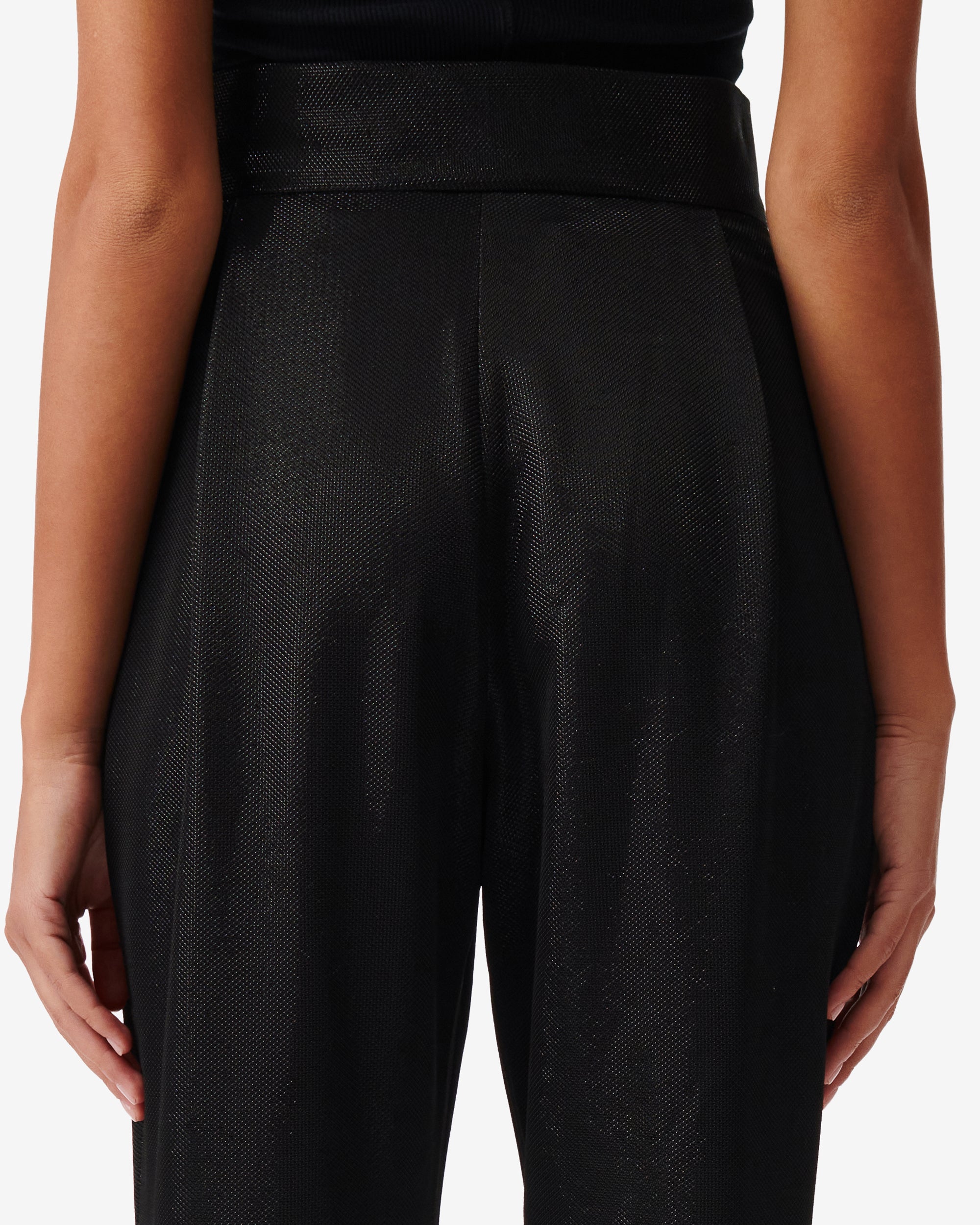 Marona trousers - Shiny Black