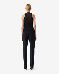 Otala low-rise trousers - Black