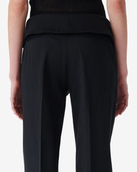 Otala low-rise trousers - Black
