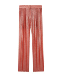 Resa silk trousers - Living Coral
