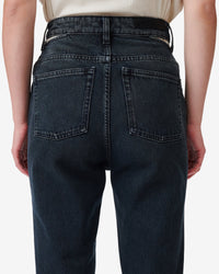 Touro Trousers - Blue Black Used