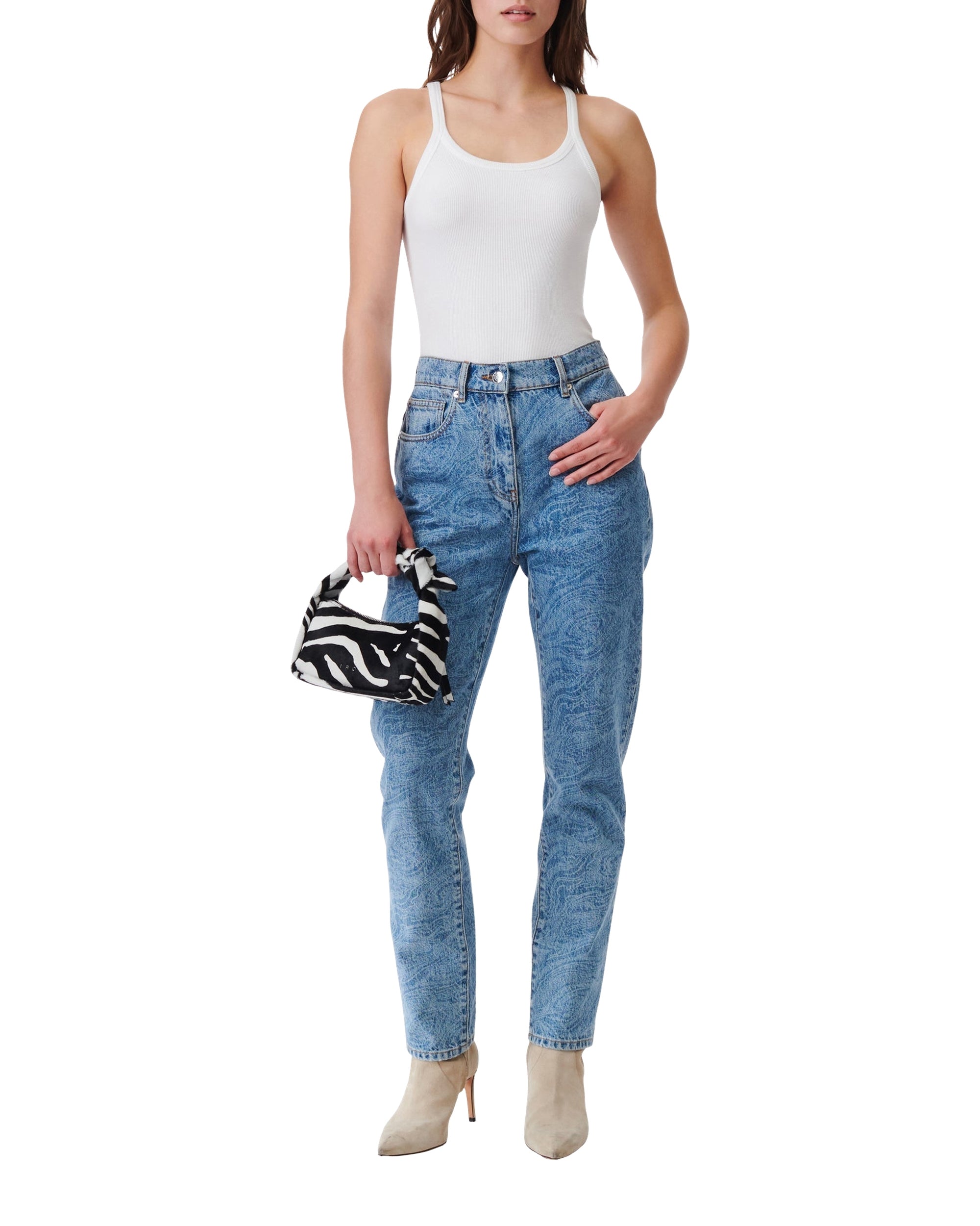 Valden trousers - Laser Denim