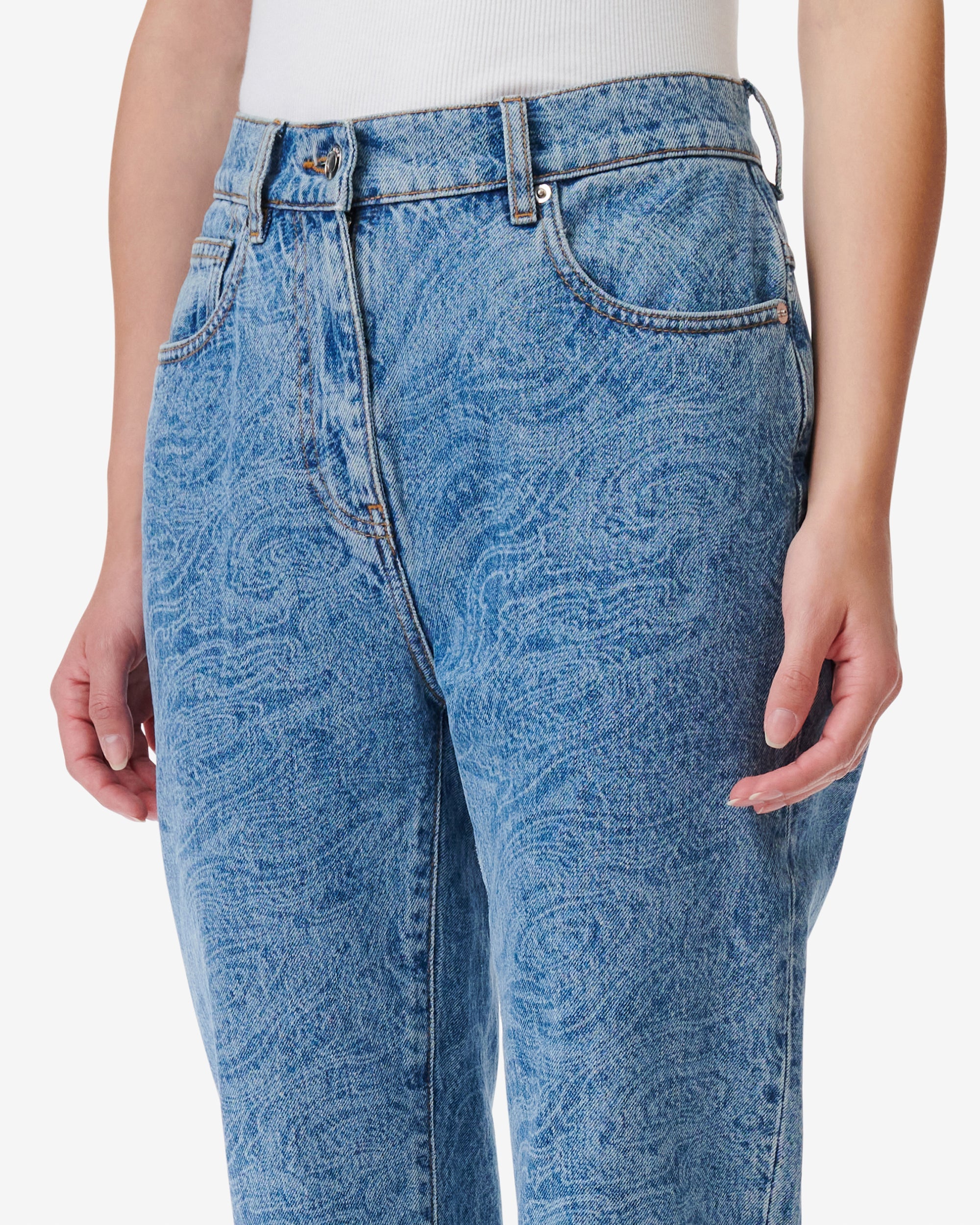 Valden trousers - Laser Denim