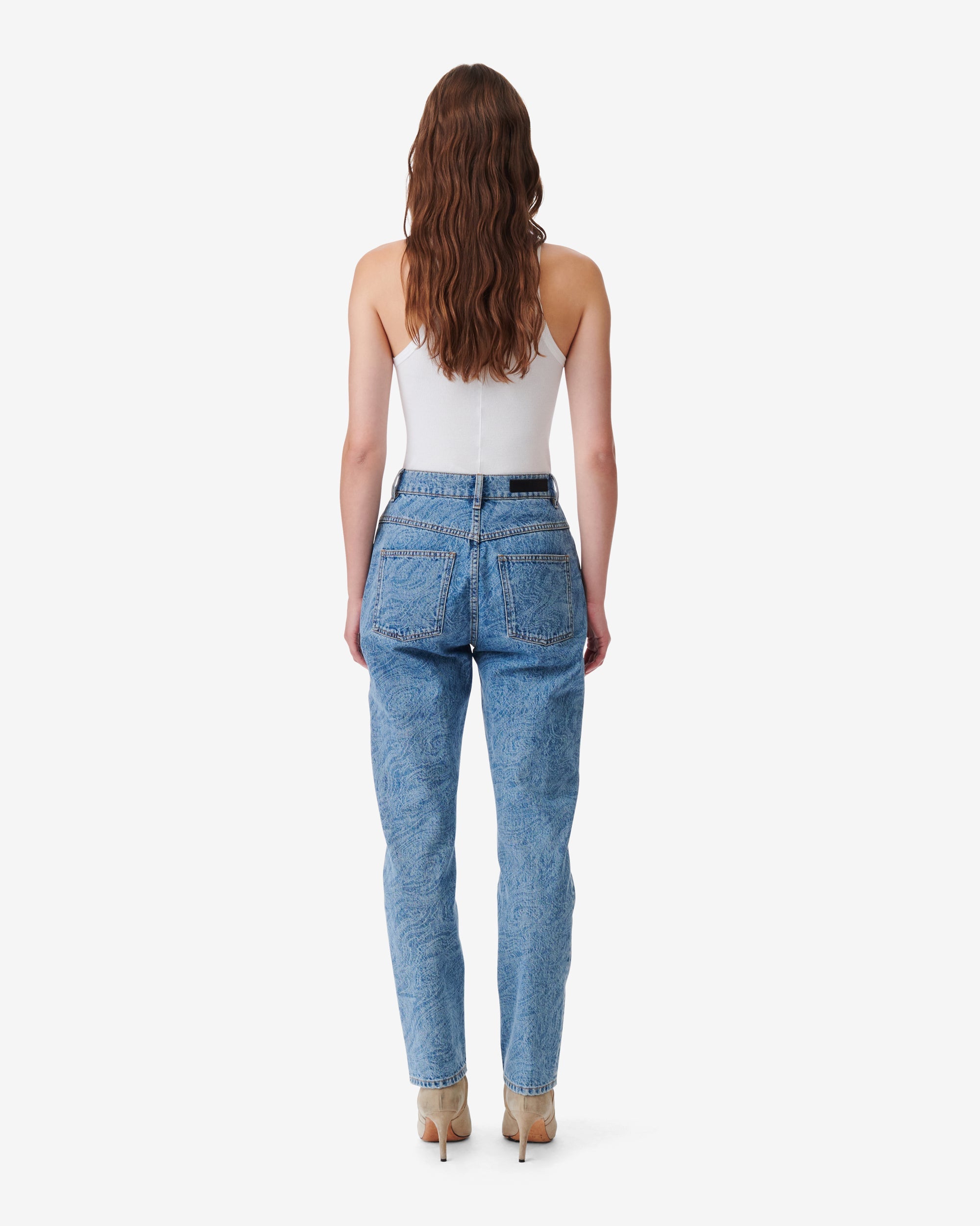Valden trousers - Laser Denim