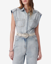Firat jumpsuit - Blue Washed
