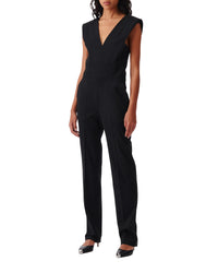 Isisa wool jumpsuit - Black