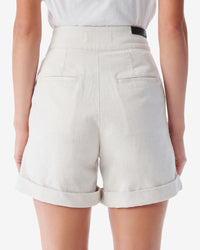 Canva shorts - Beige & Natural White