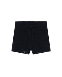 Loreen shorts in linen - Black
