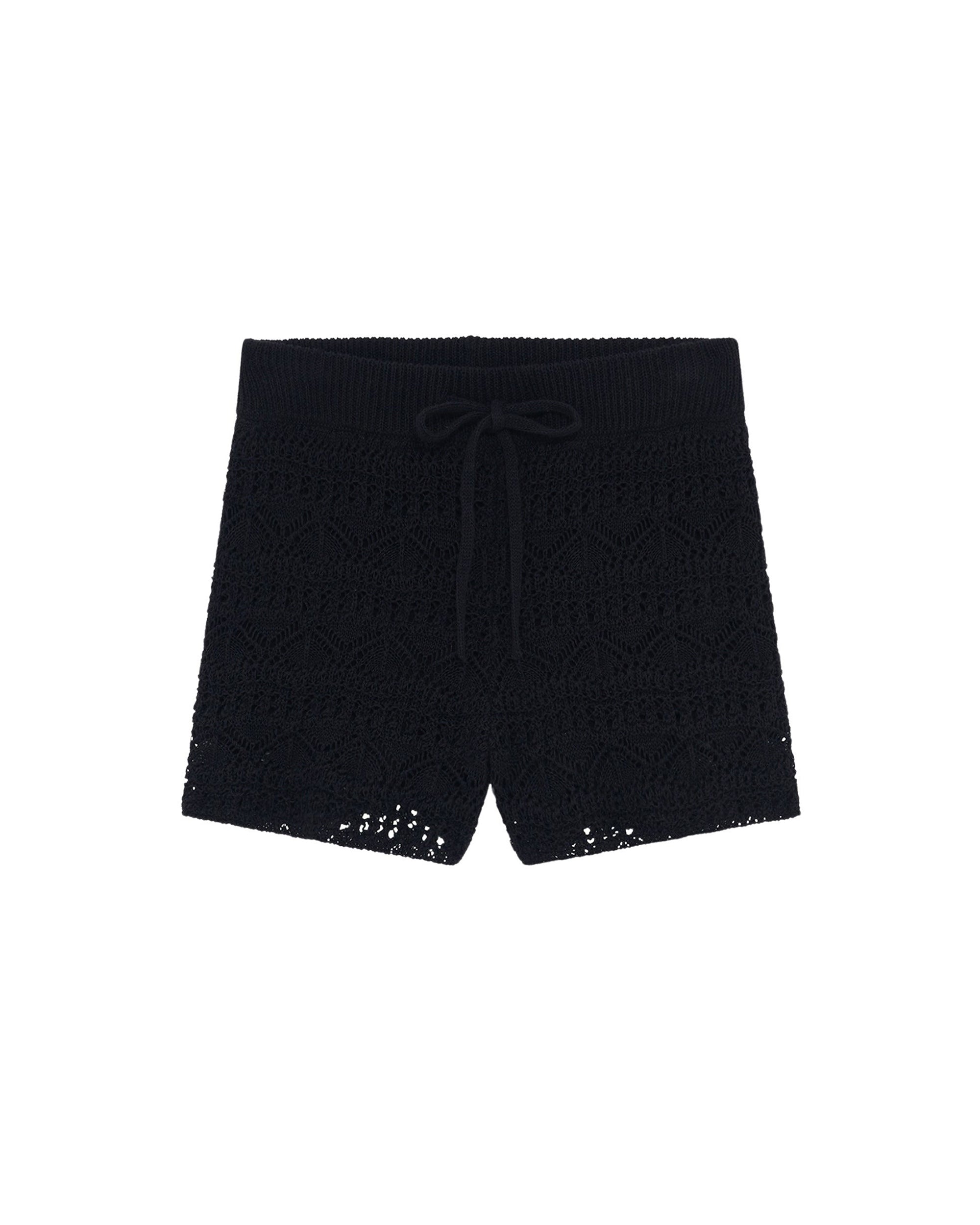 Loreen shorts in linen - Black