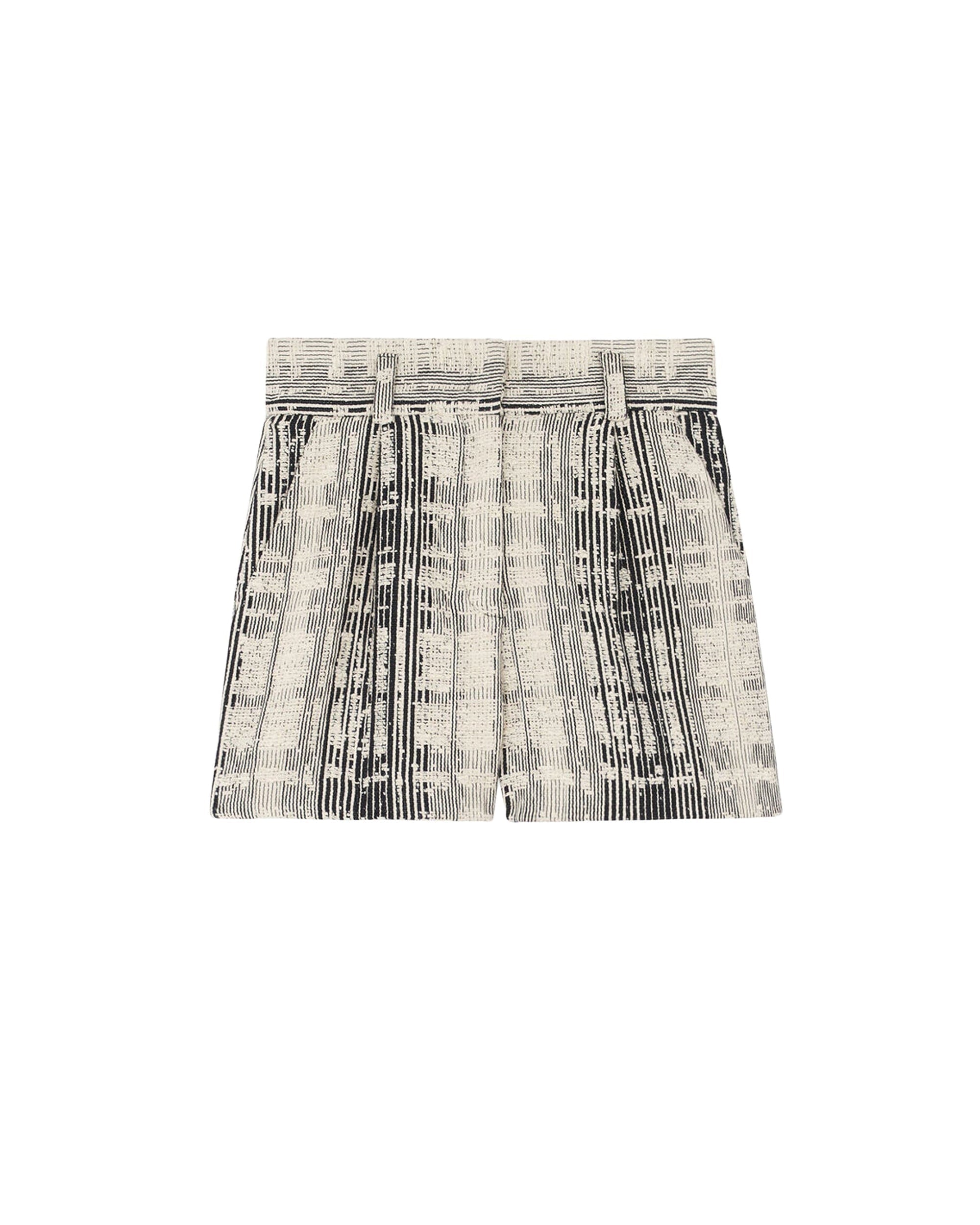 Quanira shorts - Ecru & Black