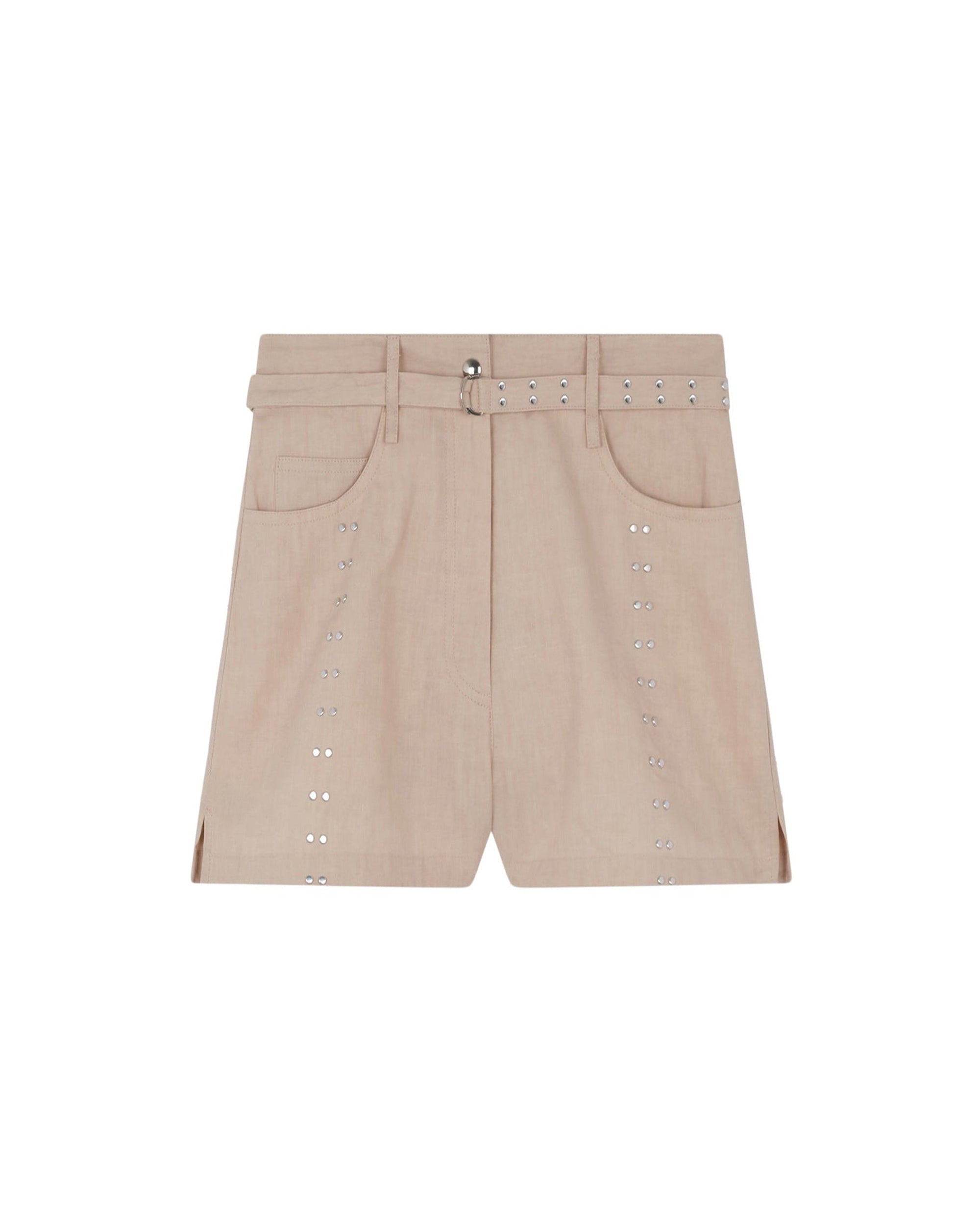 Rimi shorts in linen - Light Beige