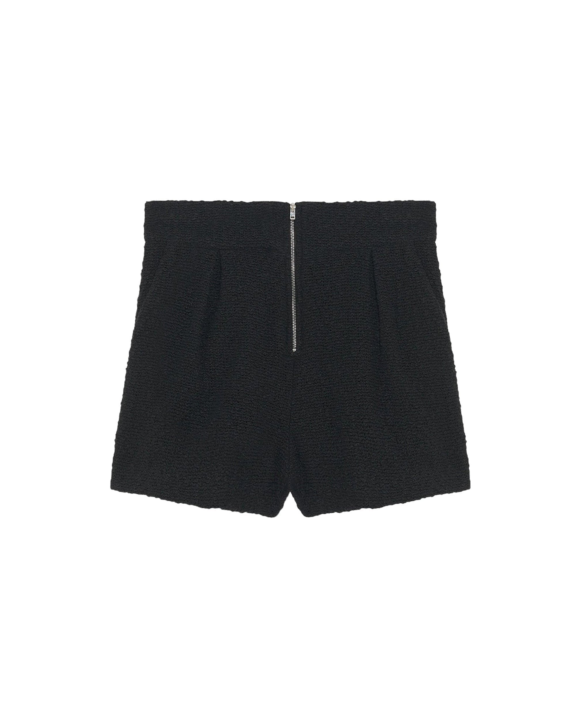 Teddi high waist shorts - Black