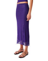 Chuma maxi skirt - Dark Purple