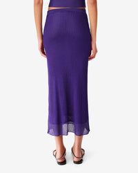 Chuma maxi skirt - Dark Purple