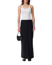 Isice skirt in wool - Black
