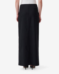 Isice skirt in wool - Black