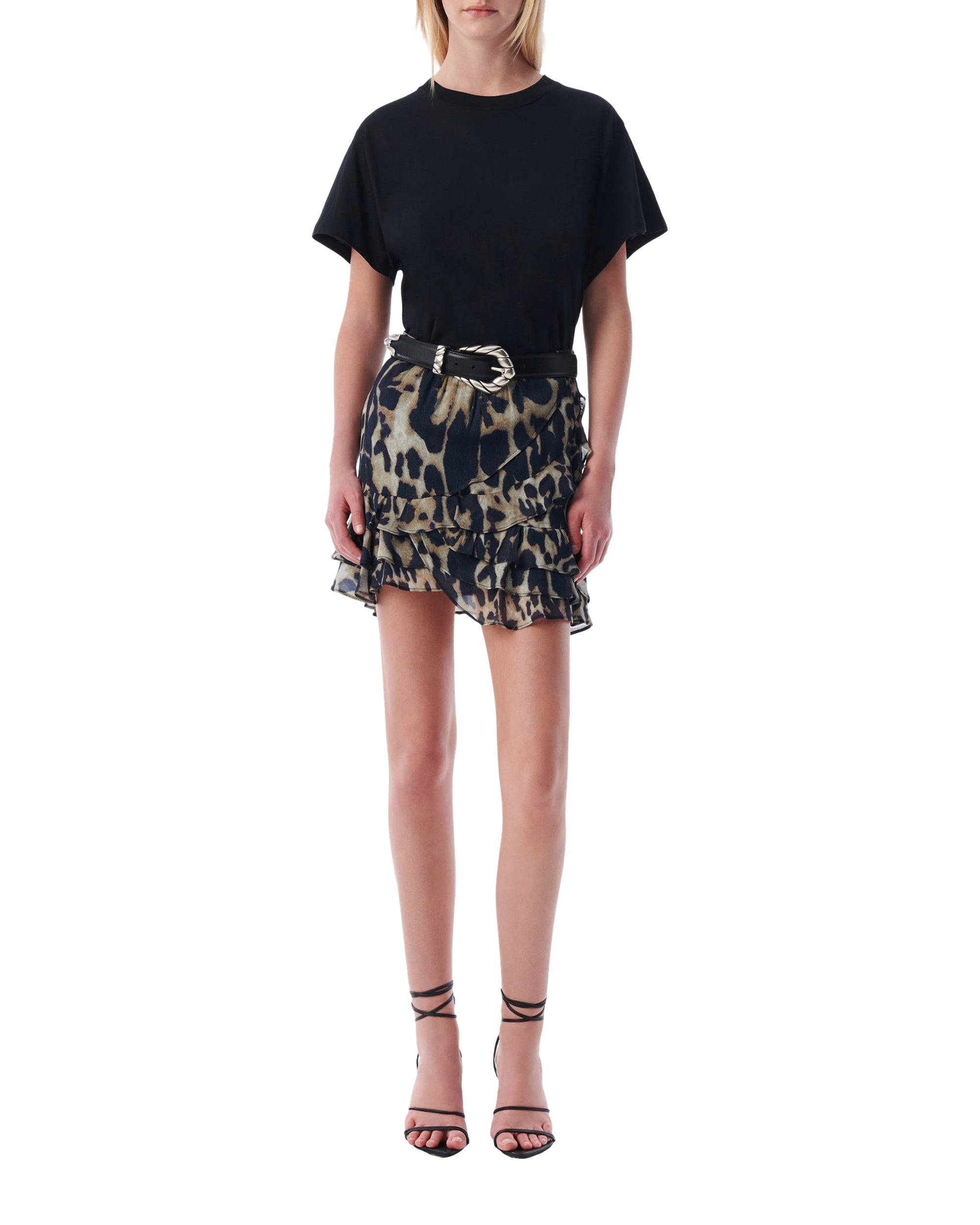 Short skirt Japin - Leopard