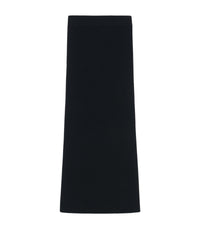 Kenlo skirt in wool & cashmere - Black