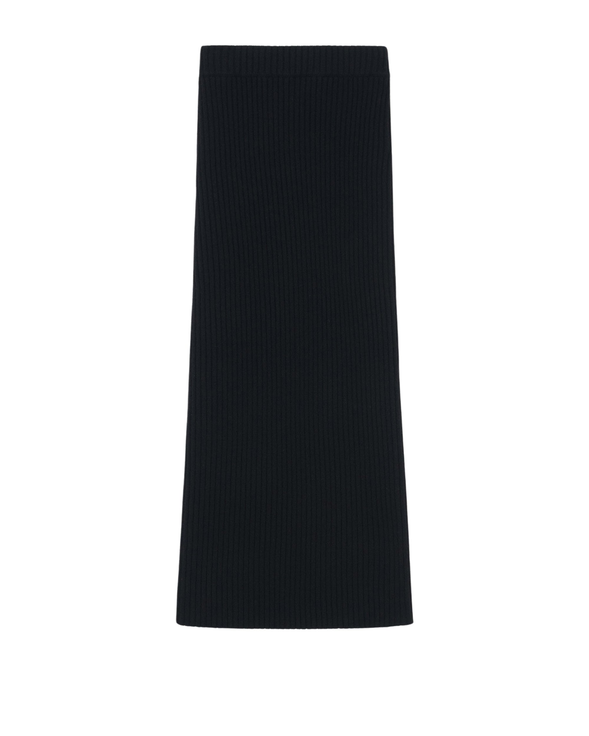 Kenlo skirt in wool & cashmere - Black