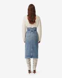 Letala skirt - Mid Blue Used
