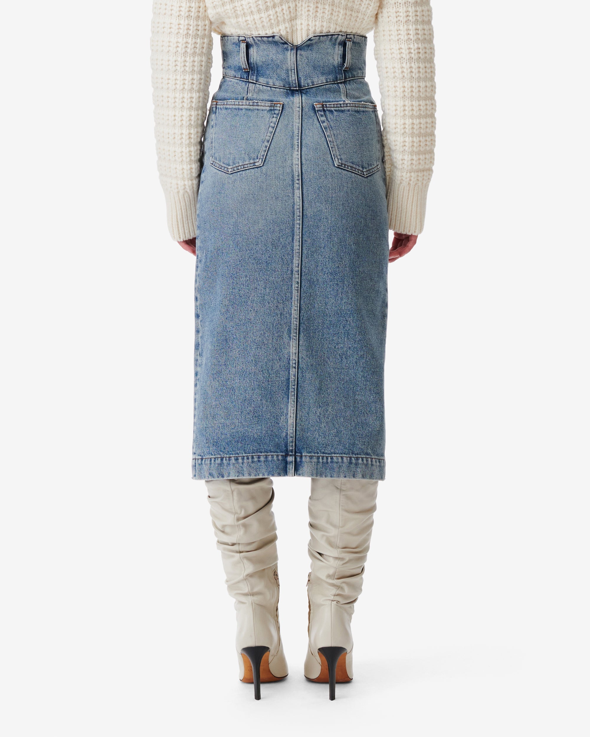 Letala skirt - Mid Blue Used
