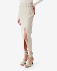 Pelma midi skirt - Champagne