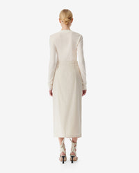 Pelma midi skirt - Champagne