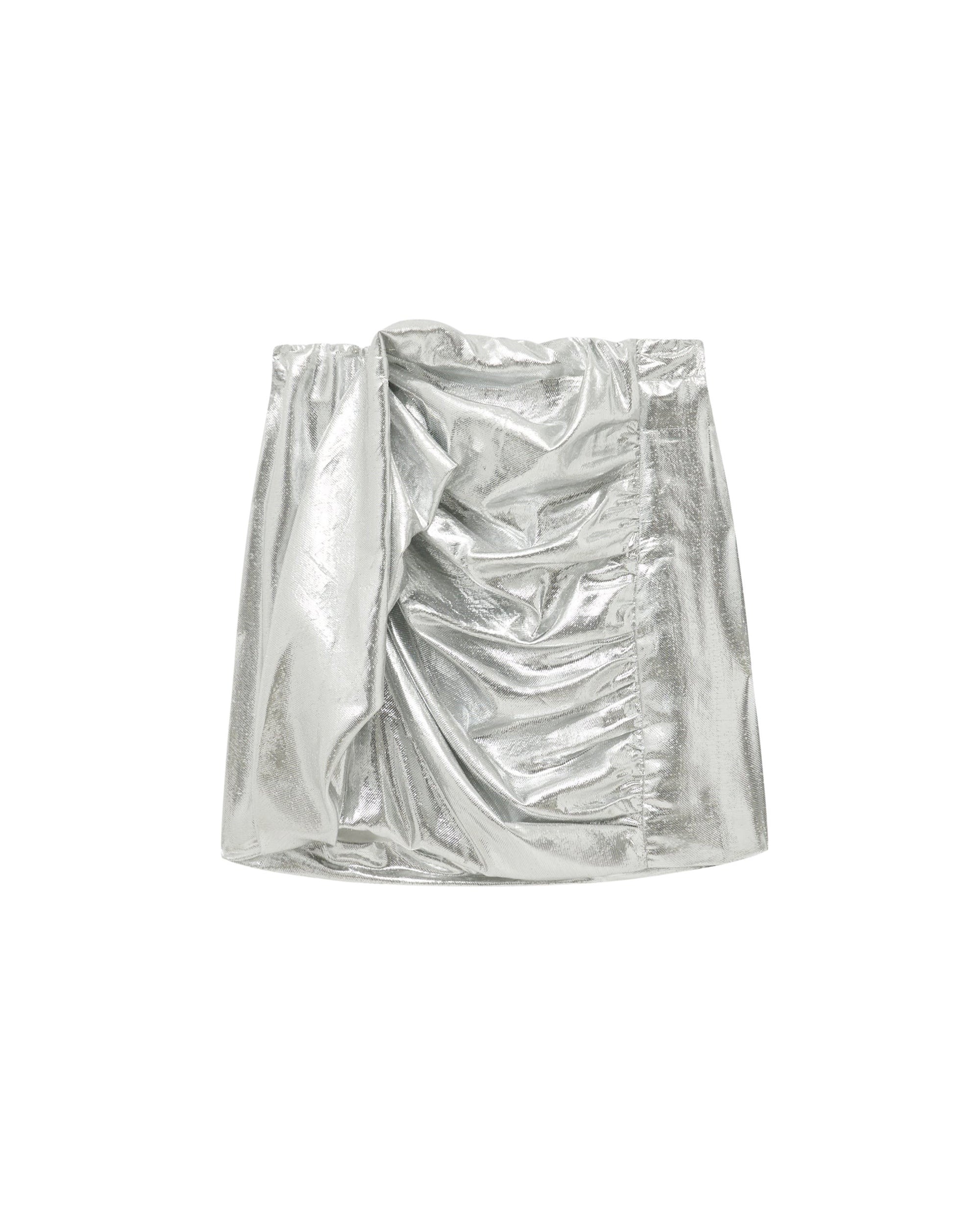 Seiko silk skirt - Silver