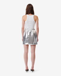 Seiko silk skirt - Silver
