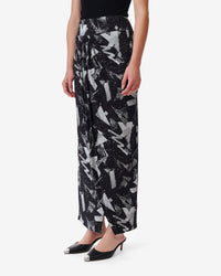 Yuki maxi skirt - Black & Silver