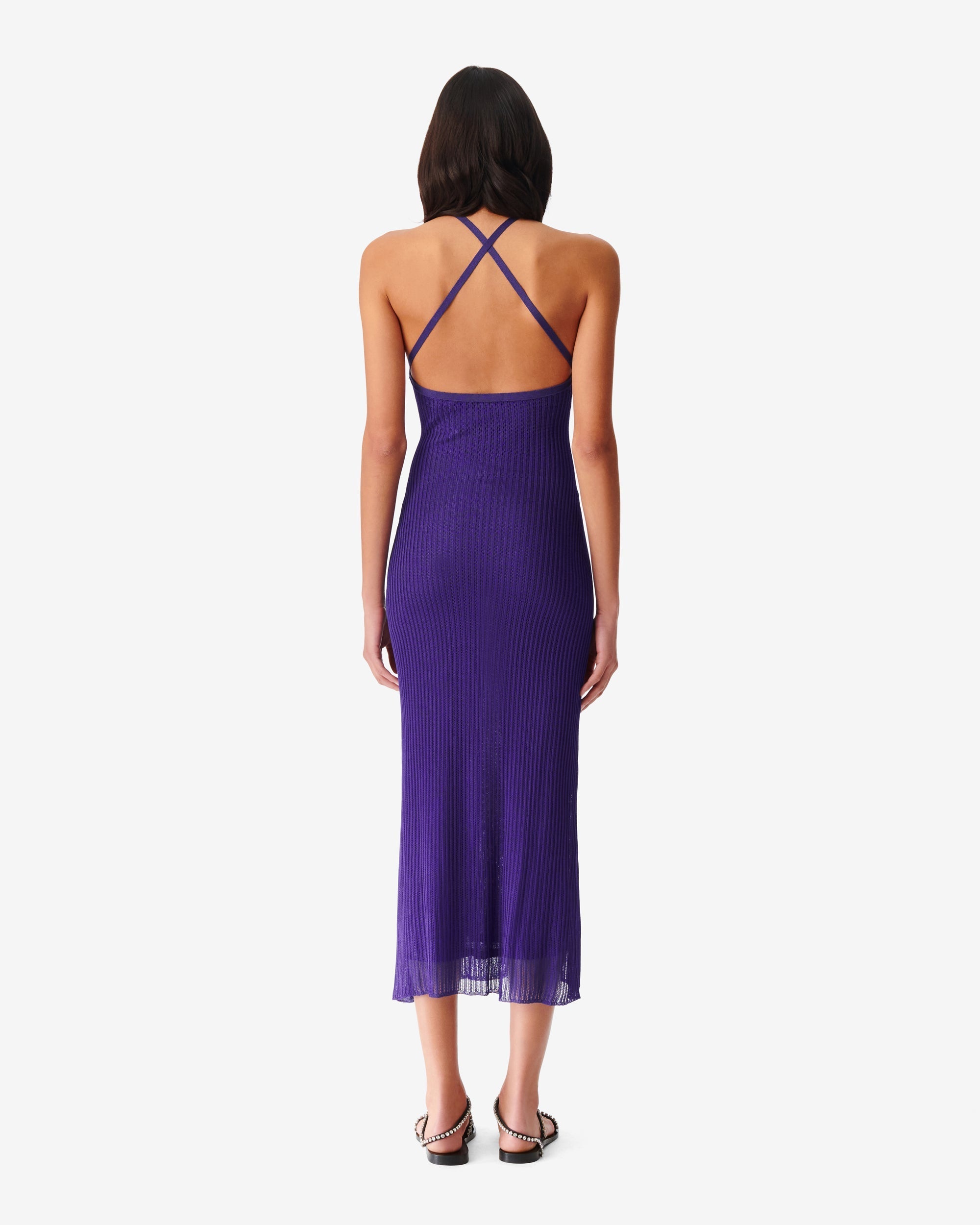Charisa maxi dress - Dark Purple