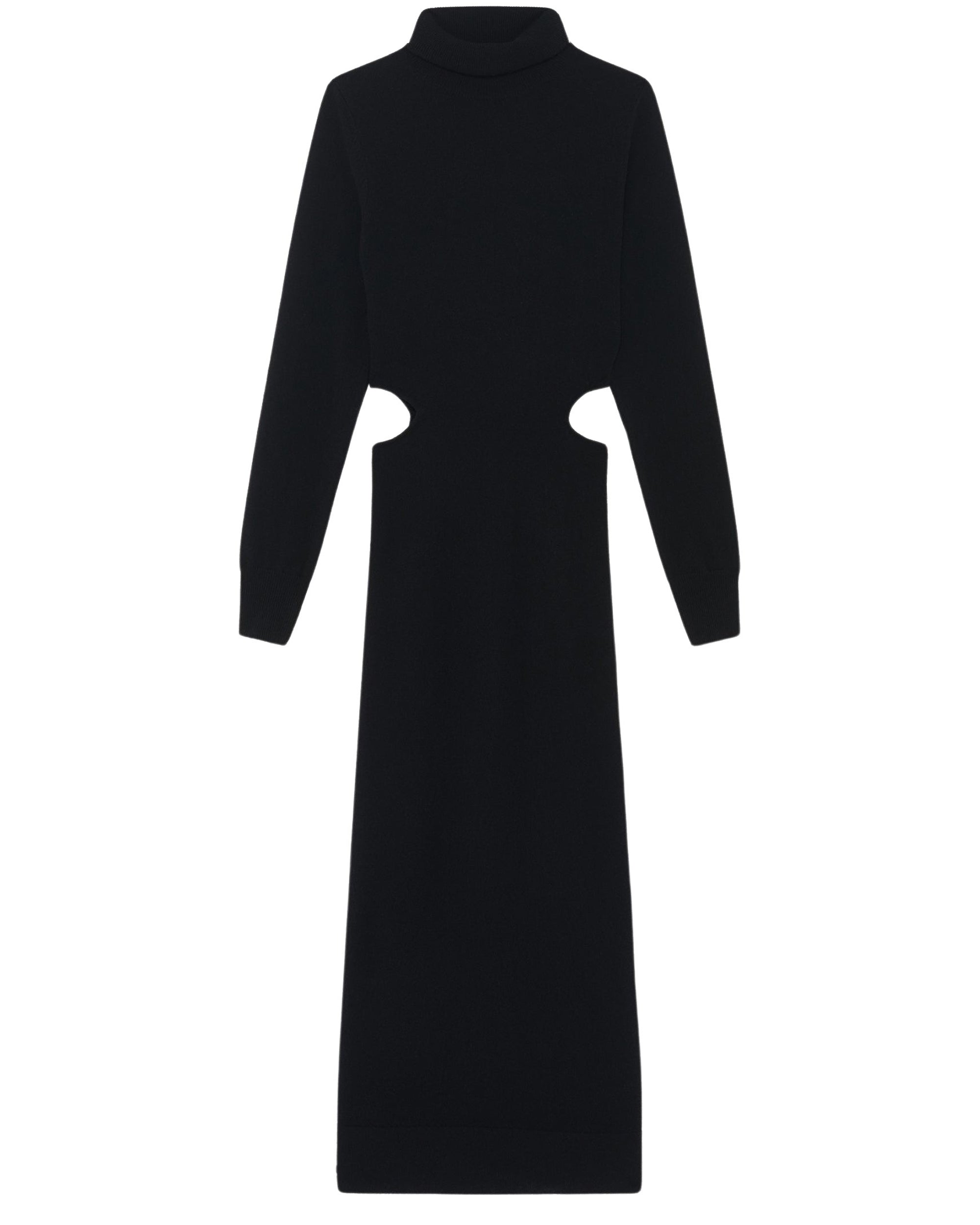 Isao cashmere dress - Black