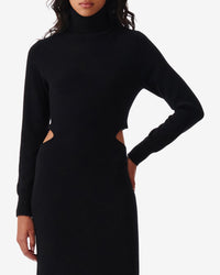 Isao cashmere dress - Black