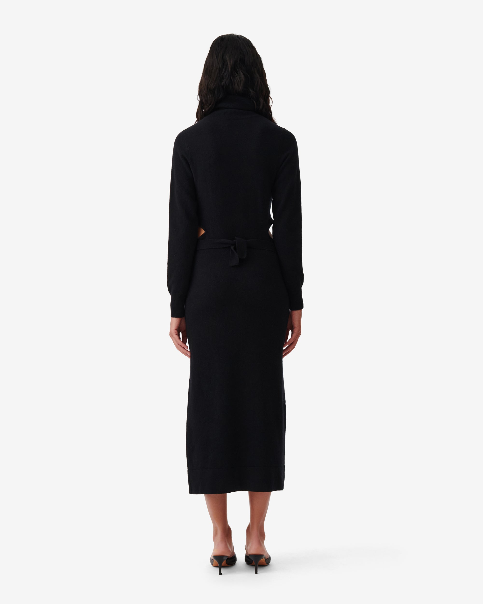 Isao cashmere dress - Black